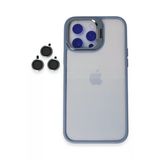 Fuchsia İphone 14 Pro İle Uyumlu Roblox Lens Standlı Sierra Blue Kılıf