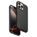 Fuchsia İphone 14 Pro Max İle Uyumlu Hbc-242 Dividing Siyah Kablosuz Şarj Özellikli Kapak