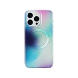 Fuchsia İphone 14 Pro Max İle Uyumlu Tanya Desen 8 Kablosuz Şarj Özellikli Kapak