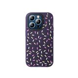 Fuchsia iPhone 14 Pro Max Kılıf HBC-222 Bern Kapak - Derin Mor