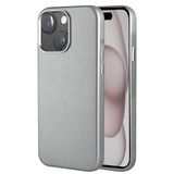 Fuchsia İphone 15 İle Uyumlu Hbc-242 Dividing Titan Gri Kablosuz Şarj Özellikli Kapak