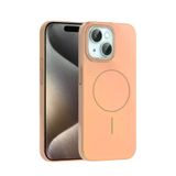 Fuchsia İphone 15 İle Uyumlu Plus Broş Çöl Titanyum Kablosuz Şarj Özellikli Kapak