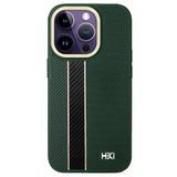 Fuchsia iPhone 15 Pro Kılıf HBC-163 Times Kapak - Koyu Yeşil