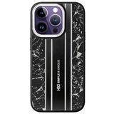 Fuchsia iPhone 15 Pro Kılıf HBC-188 Astra Kapak - Siyah