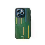 Fuchsia iPhone 15 Pro Kılıf HBC-221 Roma Kapak - Koyu Yeşil