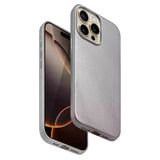 Fuchsia İphone 15 Pro Max İle Uyumlu Hbc-242 Dividing Gri Kablosuz Şarj Özellikli Kapak