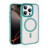 Fuchsia İphone 15 Pro Max İle Uyumlu Terea Yeşil Kablosuz Şarj Özellikli Kapak