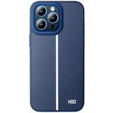 Fuchsia iPhone 15 Pro Max Kılıf HBC-155 Lizbon Kapak - Lacivert