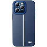 Fuchsia İphone 15 Pro Max Uyumlu Hbc-155 Lizbon Lacivert Kılıf