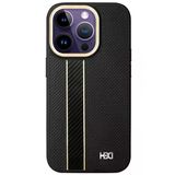 Fuchsia İphone 15 Pro Max Uyumlu Hbc-163 Times Siyah Kılıf
