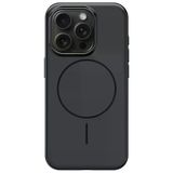 Fuchsia İphone 15 Pro Max Uyumlu Hbc-300 Beat Siyah Kablosuz Şarj Özellikli Kılıf