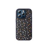 Fuchsia İphone 15 Pro Uyumlu Hbc-222 Bern Gri Kılıf