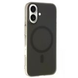 Fuchsia İphone 16 Plus İle Uyumlu Tuna Pc Slim Siyah Kablosuz Şarj Özellikli Kapak
