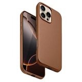 Fuchsia İphone 16 Pro İle Uyumlu Hbc-242 Dividing Kahverengi Kablosuz Şarj Özellikli Kapak