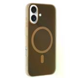 Fuchsia İphone 16 Uyumlu Tuna Pc Slim Desert Kablosuz Şarj Özellikli Kapak