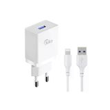 Fuchsia JK77 12W + PX17 1M 2.4A Usb to Lightning Kablolu PD Şarj Cihazı