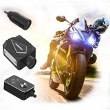 Fuchsia K5 Innovv Motosiklet Kamerası 4k, Suya Dayanıklı, Loop ve Ön-Arka Kayıt, Park Monitörü, 120° Açı,gps - Siyah