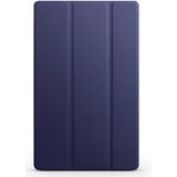 Fuchsia Lenovo M10 TB-X306F Uyumlu Fuchsia Smart Cover Standlı 1-1 Kılıf Flip Smart Akıllı Tablet Kılıfı - Lacivert