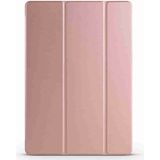 Fuchsia Lenovo Tab P12 12.7 Inç Uyumlu Smart Cover Akıllı Tablet Kılıfı - Rose Gold
