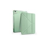 Fuchsia M2 Çip iPad Air 13 Uyumlu Kalem Bölmeli Trifolding Akıllı Tablet Kılıfı Yeşil