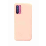 Fuchsia Redmi 9T Uyumlu Nano İçi Kadife Silikon Pudra Telefon Kılıfı