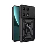 Fuchsia Redmi Note 13 Pro İle Uyumlu 4G Yüzüklü Silikon Telefon Kılıfı