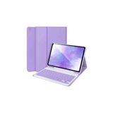 Fuchsia Redmi Pad SE ile Uyumlu 11" Klavyeli Tablet Kılıfı