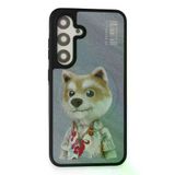 Fuchsia Samsung Galaxy S24 İle Uyumlu Fun Kablosuz Şarj Özellikli Kapak - Titan Gri