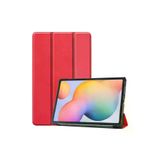 Fuchsia Tab M10 TB-328F Uyumlu Katlanabilir Standlı Smart Cover Mavi Tablet Kılıfı