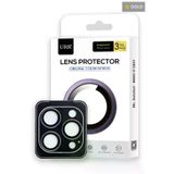 Fuchsia URR iPhone 14 Pro Max Titanium Alloy AR Kamera Lens Koruyucu - Gold