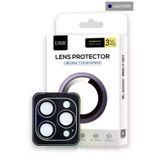 Fuchsia URR iPhone 15 Pro Max Titanium Alloy AR Kamera Lens Koruyucu - Lacivert