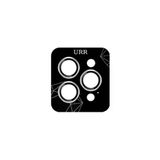 Fuchsia URR iPhone 16 Pro Max Fan Series AR Kamera Lens Koruyucu - Gümüş
