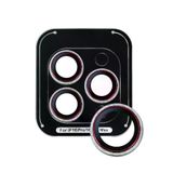 Fuchsia URR iPhone 16 Pro Max Kevlar AR Kamera Lens Koruyucu - Gümüş