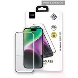 Fuchsia URR iPhone 16 Pro Max Matte Antiglare Cam Ekran Koruyucu - Siyah