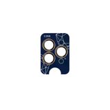 Fuchsia URR iPhone 16 Pro Max Sapphire PVDSS Kamera Lens Koruyucu - Gold