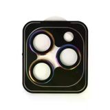 Fuchsia URR iPhone 16 Pro Max Titanium Alloy AR Kamera Lens Koruyucu - Rainbow