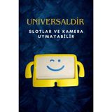 Fuchsia Via S40 10.4" ile Uyumlu kOkO Eğlenceli Karakterli Standlı Yumuşak Çocuk Tablet Kılıfı - Pembe