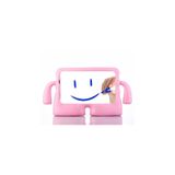 Fuchsia Xiaomi Pad 5 Pro 11" ile Uyumlu Koko Eğlenceli Standlı Yumuşak Çocuk Tablet Kılıfı - Pembe