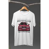 Fuddy Moda Bimmers Bmw Serisi Baskılı T-Shirt, Araba Yarış Temalı Tişört - Beyaz - XS