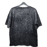 Fuddy Moda Unisex Darth Vader Baskılı Yıkamalı Tişört, Oversize Star Wars Baskılı Vintage T-Shirt - 2XL - Siyah