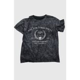 Fuddy Moda Unisex Ttpd Swift University 2024 Albüm Baskılı Yıkamalı Tişört,oversize Ts Baskılı Eskitme T-Shirt - XL - Siyah