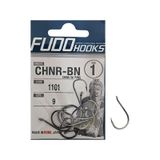 Fudo 1101 No:1 Chinu W/ring Black Nikel Olta İğnesi 9 Adet
