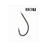 Fudo 1601-1/0 Kentsuki Maruseigo Siyah Nikel İğne