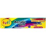 Fufi Akrilik Boya 6X25ML - Çok Renkli