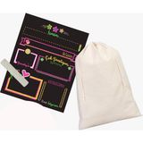 Fufu Kids Okulun Ilk Günü Panosu Türkçe 28X35 cm Pembeli