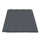 Fugalı ANTRASİT Plastik Pvc Duvar - Tavan Lambiri / 10 Adet 20 Cm X 2 Metre - 4 Metrekare