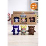Fuggler Funny Ugly Monster 3’Lü Koleksiyon Figür Seti – Renkli Komik Canavar Oyuncak I Model 6 Vitrin