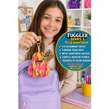 Fuggler Sarı Kırmızı Sasquoosh Peluş Anahtarlık Seri 6 Orijinal ZURU Koleksiyon Çanta Süsü 11,5 cm
