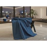 Fugo Concept Tv Battaniye Pamuklu Battaniye - 130X170 cm - Lacivert - 130 x 170 cm