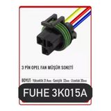 Fuhe Fhe 3K015a 3 Pin Oto Elektrik Tesisat Soketi